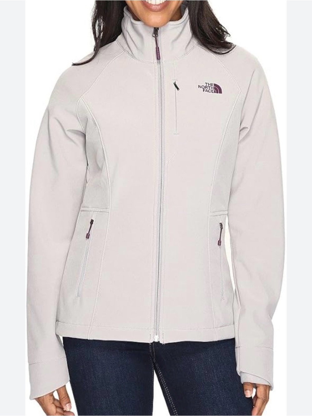 The North Face Women's Light Pink Softshell Utility Jacket